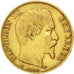 FRANCE, Napoléon III, 20 Francs, 1858, Paris, KM #781.1, EF(40-45), Gold, Gadour
