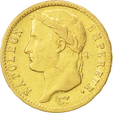 FRANCE, Napoléon I, 20 Francs, 1811, Lille, KM #695.10, EF(40-45), Gold, Gadoury