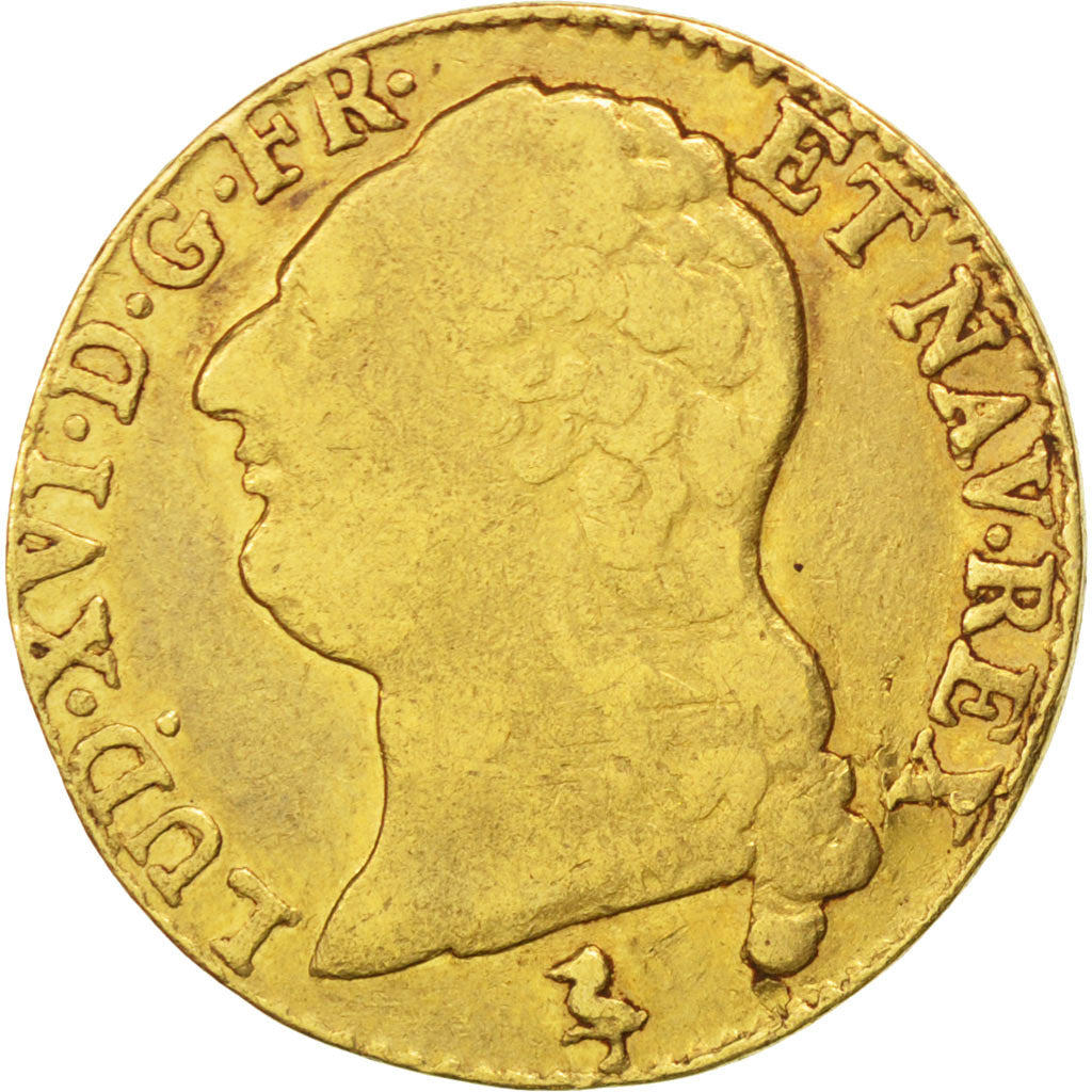 Francia, Louis XVI, Louis d'or à la tête nue, Louis d'Or, 1788, Paris, MB,...