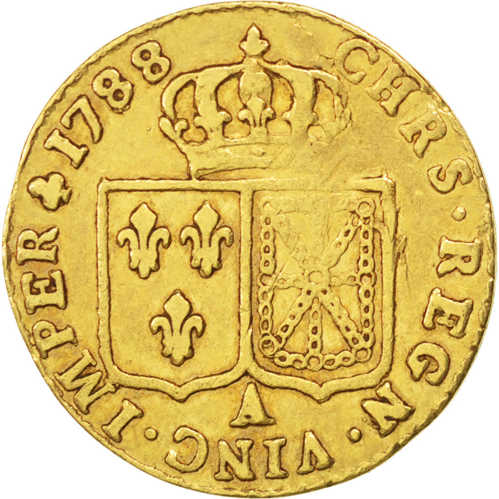 Francia, Louis XVI, Louis d'or à la tête nue, Louis d'Or, 1788, Paris, MB,...