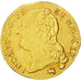 FRANCE, Louis d'or à la tête nue, Louis D'or, 1787, Rouen, KM #591.3, EF(40-45),