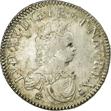 Coin, France, Louis XV, Écu Vertugadin, Ecu, 1716, Reims, EF(40-45), Silver