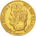 FRANCE, Louis-Philippe, 40 Francs, 1834, Paris, KM #747.1, EF(40-45), Gold,...