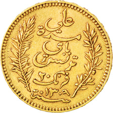 Monnaie, Tunisie, Ali Bey, 20 Francs, 1892, Paris, TTB, Or, KM:227