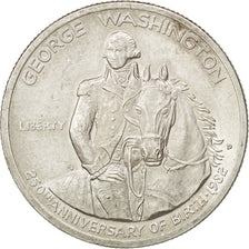 UNITED STATES, Half Dollar, 1982, U.S. Mint, KM #208, AU(55-58), Silver, 30.6,..