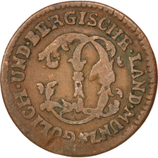 Coin, German States, JULICH-BERG, Karl Theodor, 1/4 Stüber, 1783, EF(40-45)