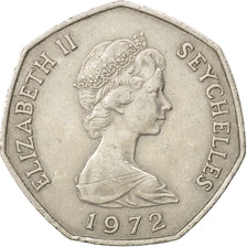 Seychelles, 5 Rupees, 1972, BB, Rame-nichel, KM:19