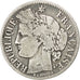 Moneda, Francia, Cérès, 2 Francs, 1870, Paris, BC+, Plata, KM:817.1