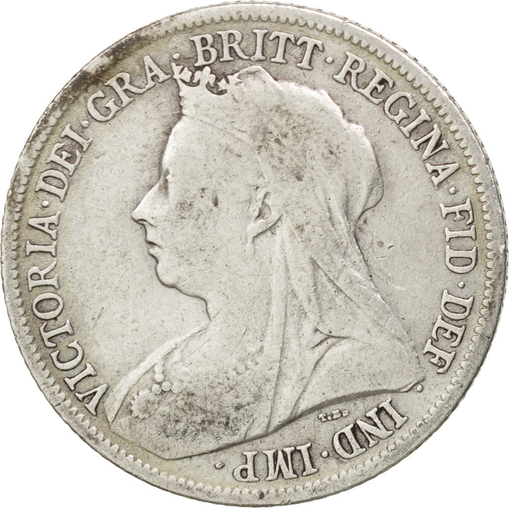 Grande Bretagne, Victoria, 1 Shilling 1899, KM 780