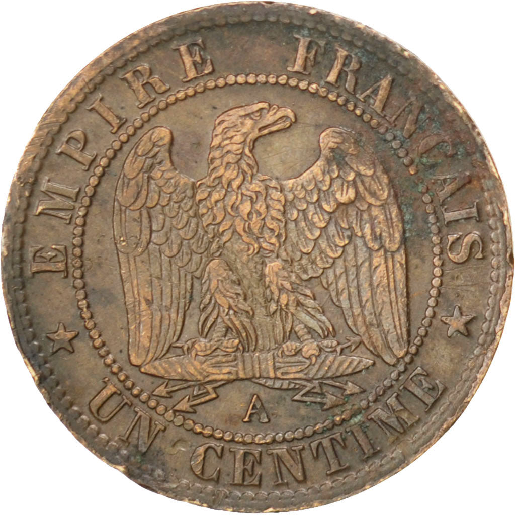 Coin, France, Napoleon III, Napoléon III, Centime, 1870, Paris, EF(40-45)