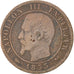 FRANCE, Napoléon III, Centime, 1853, Rouen, KM #775.2, VF(20-25), Bronze, Gadour