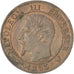 Monnaie, France, Napoleon III, Napoléon III, Centime, 1855, Lille, SUP, Bronze