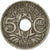 Monnaie, France, Lindauer, 5 Centimes, 1922, Poissy, TTB, Copper-nickel, KM:875