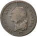 FRANCE, Sol ou sou, Sol, 1782, Orl, KM #578.14, VG(8-10), Copper, Gadoury #350,.