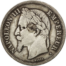 Monnaie, France, Napoleon III, Napoléon III, 2 Francs, 1870, Paris, TB+