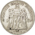 Coin, France, Hercule, 5 Francs, 1877, Bordeaux, EF(40-45), Silver, KM:820.2