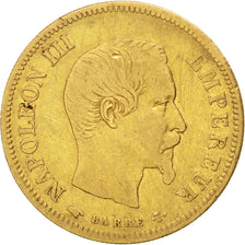 Munten, Frankrijk, Napoleon III, Napoléon III, 10 Francs, 1855, Paris, FR+
