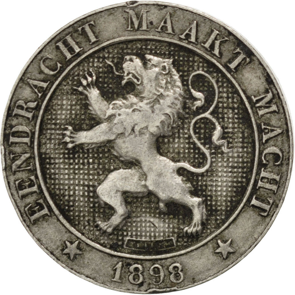 Coin, Belgium, Leopold II, 5 Centimes, 1898, VF(30-35), Copper-nickel, KM:41