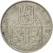 BELGIUM, Franc, 1939, KM #119, EF(40-45), Nickel, 21.5, 4.66