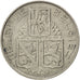 BELGIUM, Franc, 1939, KM #119, EF(40-45), Nickel, 21.5, 4.66