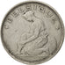 BELGIUM, 2 Francs, 2 Frank, 1923, KM #91.1, EF(40-45), Nickel, 27, 9.85