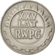 Coin, Poland, 20 Zlotych, 1974, EF(40-45), Copper-nickel, KM:70