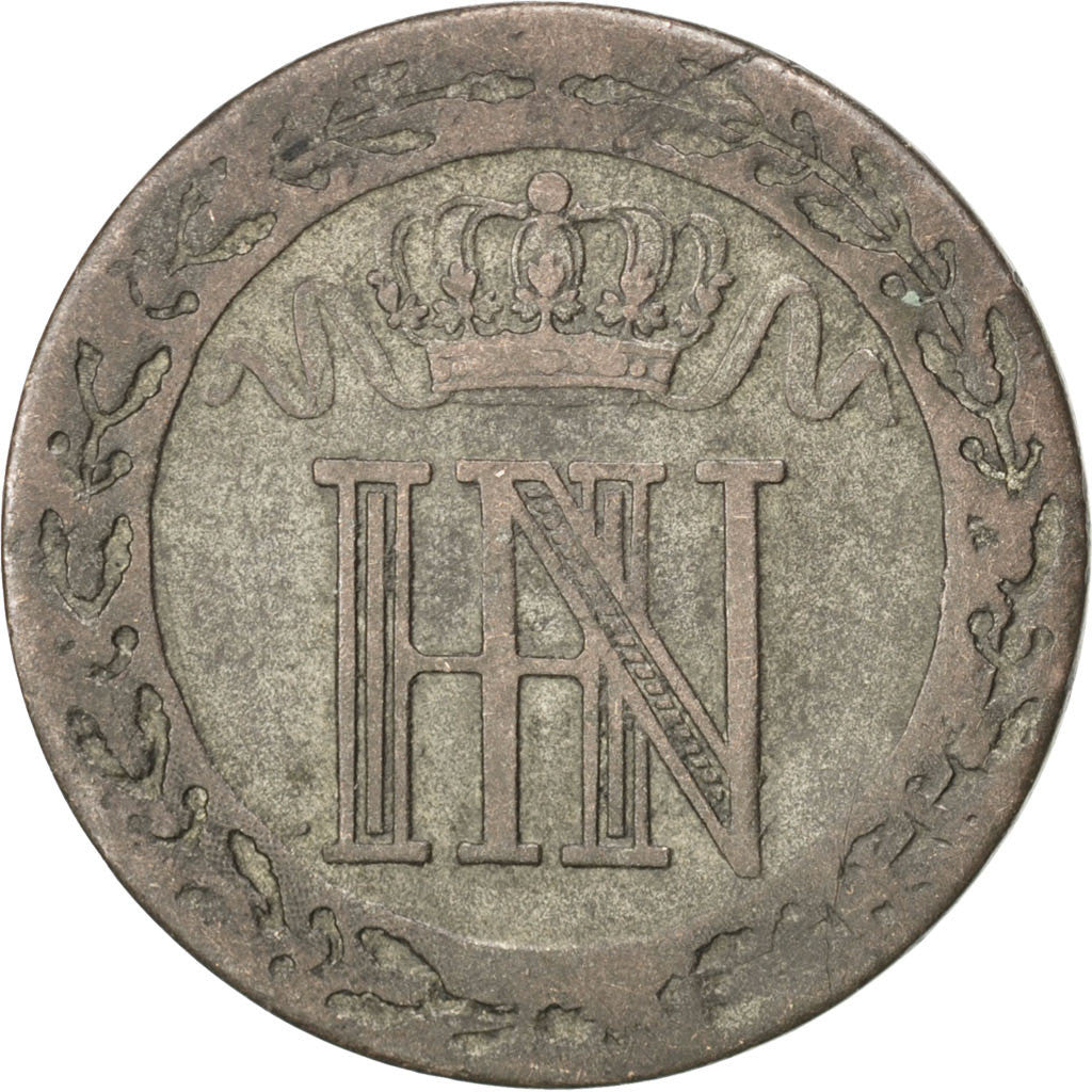 Coin, German States, WESTPHALIA, Jerome, 20 Centimes, 1812, Cassel, EF(40-45)