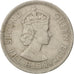 SEYCHELLES, Rupee, 1974, KM #13, EF(40-45), Copper-Nickel, 30, 11.83