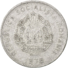 Coin, Romania, 5 Lei, 1978, EF(40-45), Aluminum, KM:97