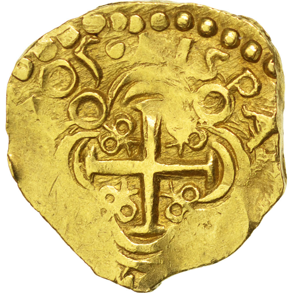 Spagna, 2 Escudos, 1605, BB+, Oro