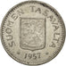 FINLAND, 100 Markkaa, 1957, KM #41, AU(55-58), Silver, 24, 5.14