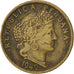 Perù, 10 Centavos, 1949, BB, Ottone, KM:226.2