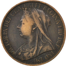 GREAT BRITAIN, Penny, 1896, KM #790, VF(30-35), Bronze, 31, 9.53