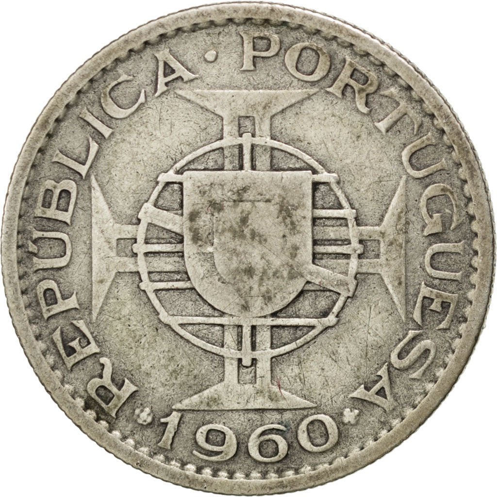 Mozambique, Colonie Portugaise, 10 Escudos 1960, KM 79