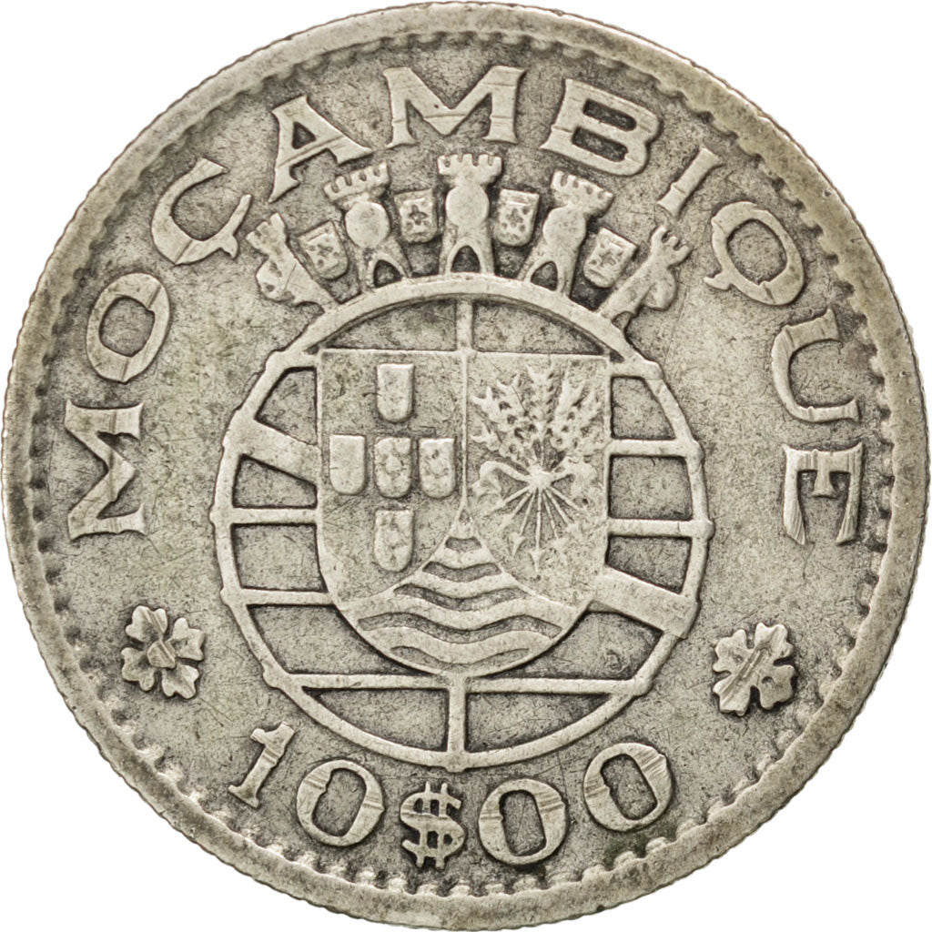 Mozambique, Colonie Portugaise, 10 Escudos 1960, KM 79