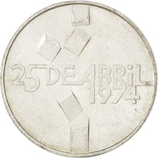 Coin, Portugal, 100 Escudos, 1976, AU(55-58), Silver, KM:603