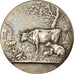 France, Medal, Institut Agricole de Beauvais, Dropsy, AU(50-53), Silvered bronze