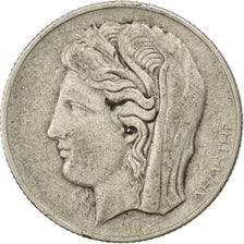 GREECE, 10 Drachmai, 1930, KM #72, EF(40-45), Silver, 25, 6.92