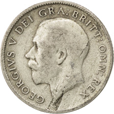 GREAT BRITAIN, 6 Pence, 1920, KM #815a.1, VF(20-25), Silver, 19.5, 2.73
