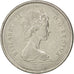 CANADA, 25 Cents, 1973, Royal Canadian Mint, KM #81.1, AU(50-53), Nickel, 23.8,.