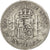 Moneta, Hiszpania, Alfonso XII, Peseta, 1886, Madrid, VF(30-35), Srebro, KM:686