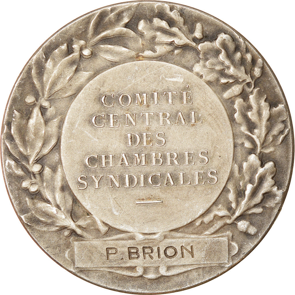 France, Medal, Comité Central des Chambres Syndicales, Bottée, EF(40-45)