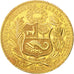 PERU, 100 Soles, 1959, Lima, KM #231, AU(50-53), Gold, 46.66