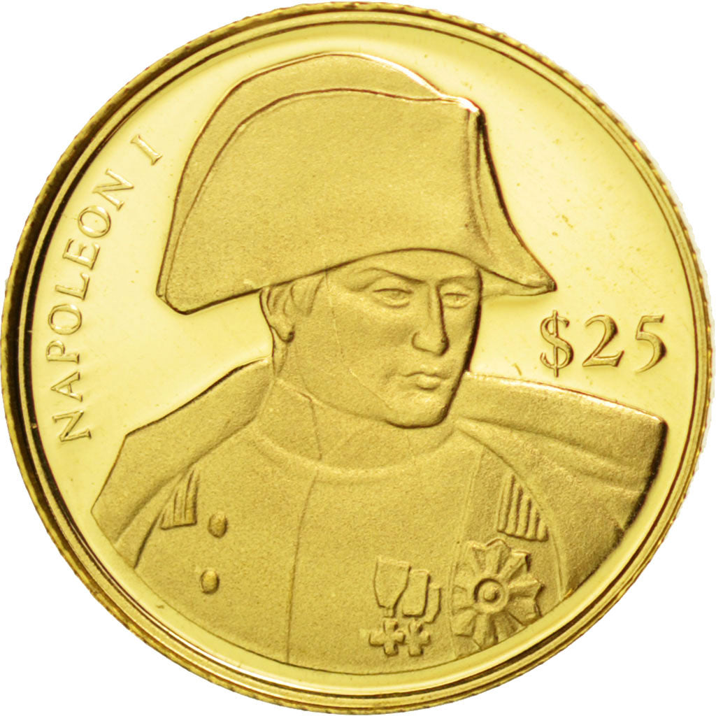 Münze, Liberia, 25 Dollars, 2000, STGL, Gold