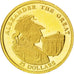 Moneta, Liberia, 25 Dollars, 2001, FDC, Oro