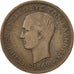 GREECE, 5 Lepta, 1869, Strassburg, KM #42, EF(40-45), Copper, 5.01
