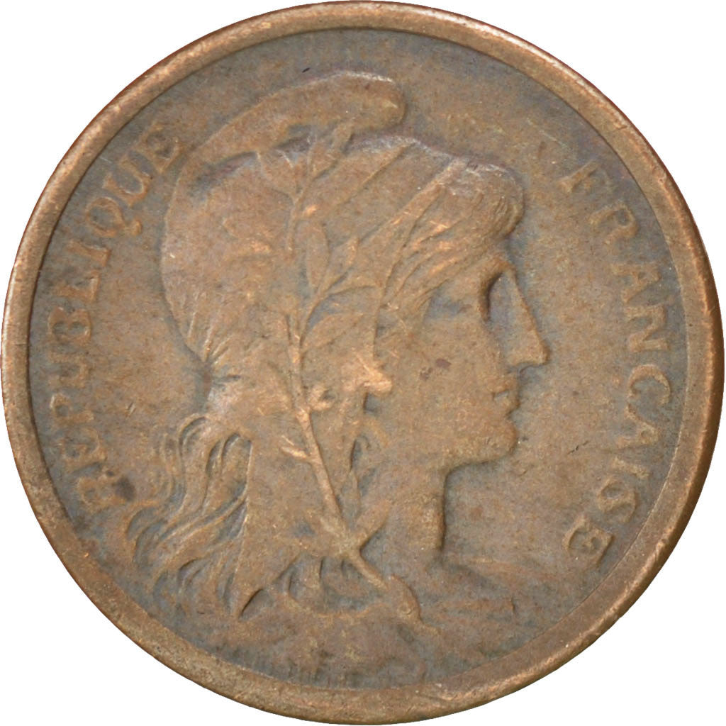 Coin, France, Dupuis, Centime, 1913, EF(40-45), Bronze, KM:840, Gadoury:90