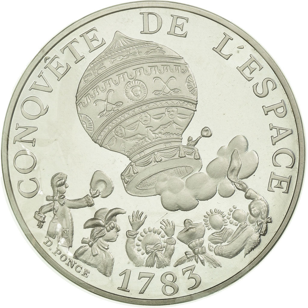 Coin, France, 10 Francs, 1983, MS(65-70), Silver, KM:P783