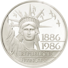 FRANCE, 100 Francs, 1986, KM #960a, MS(65-70), Silver, Gadoury #901, 15.00