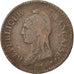 Moneta, Francia, Dupré, Decime, 1798, Lille, MB+, Bronzo, KM:644.11